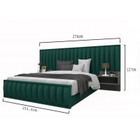 A Dormitor DIVINO 140 x 200 x 240 cm ST Kronos 04 / K352